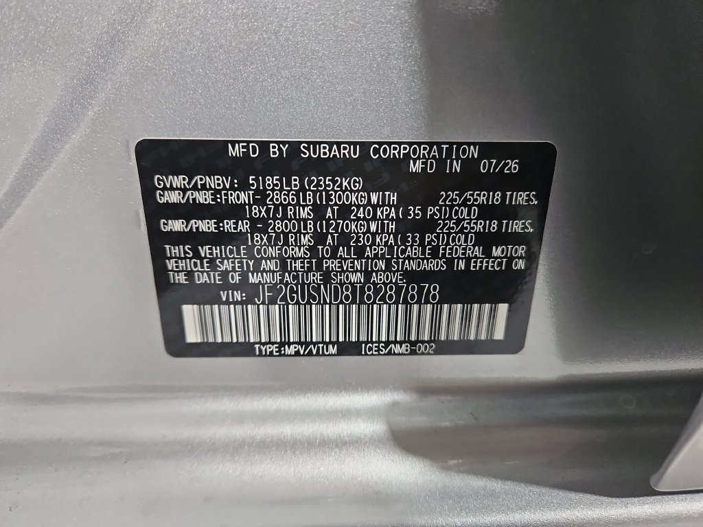 New 2026 Subaru Crosstrek 2.5i Limited AWD/4WD image 30