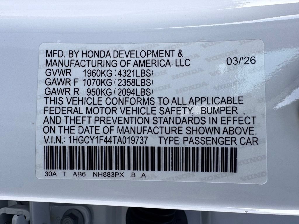 Used 2026 Honda Accord SE image 40