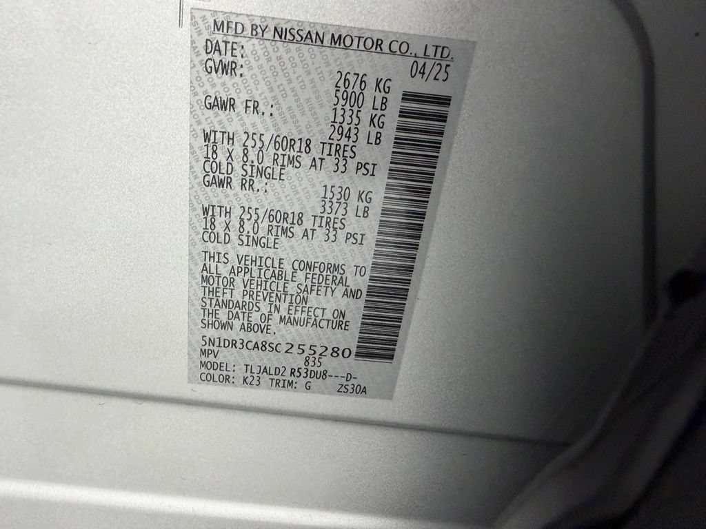Used 2025 Nissan Pathfinder SL FWD image 35