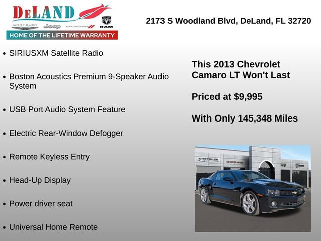 Used 2013 Chevrolet Camaro LT w/ RS Package image 30