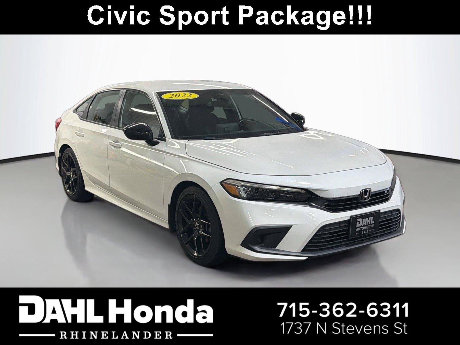 Used 2022 Honda Civic Sport image 1