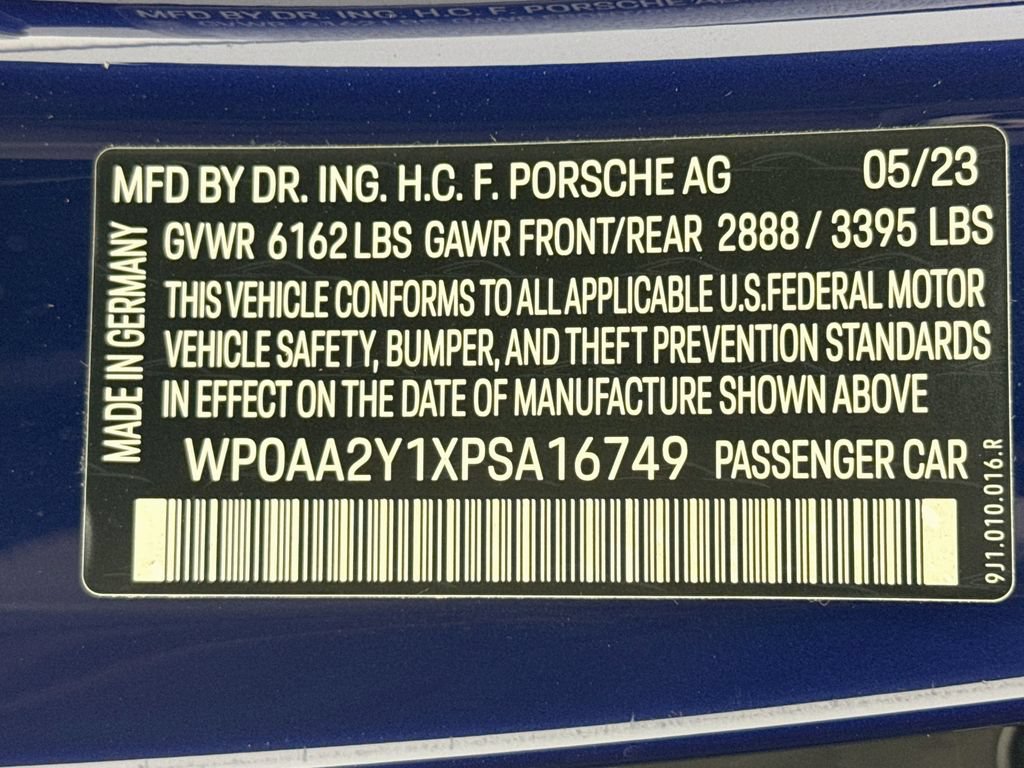 Certified 2023 Porsche Taycan RWD image 32
