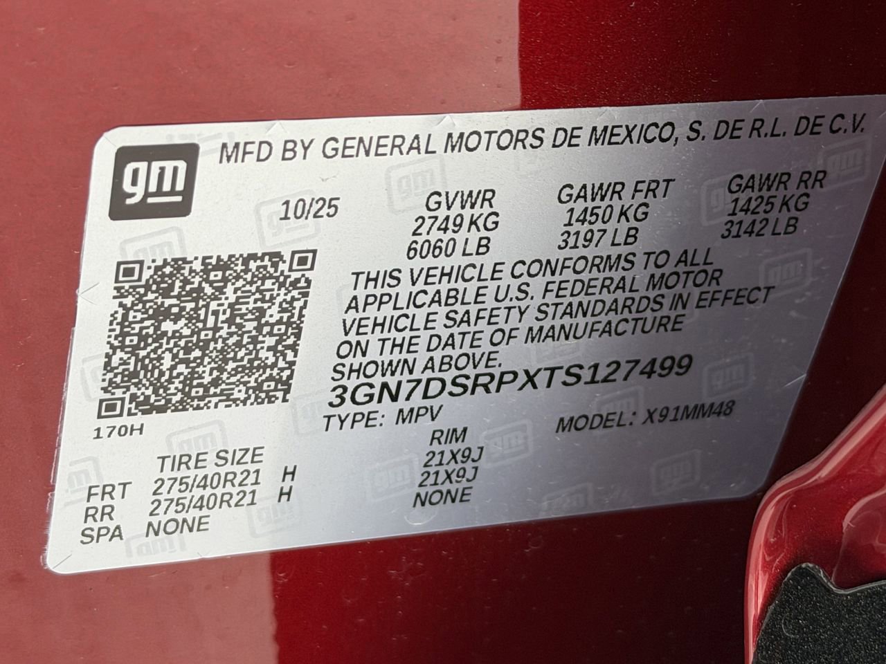 New 2026 Chevrolet Equinox EV RS FWD image 25