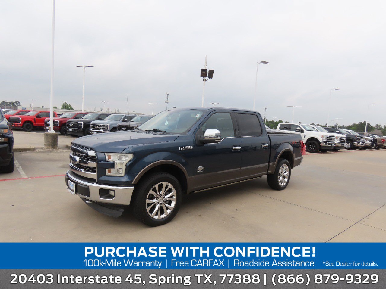 Used 2015 Ford F150 King Ranch w/ Equipment Group 601A Luxury AWD/4WD image 1