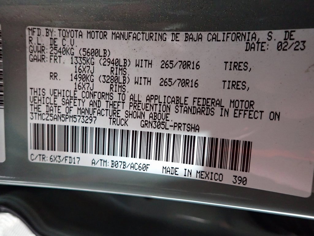Used 2023 Toyota Tacoma TRD Off-Road image 37