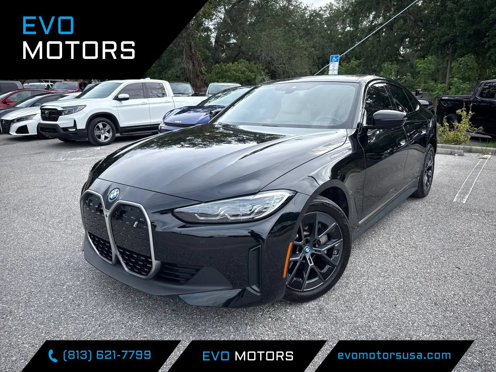 Used 2023 BMW i4 eDrive35 w/ Premium Package RWD image 1