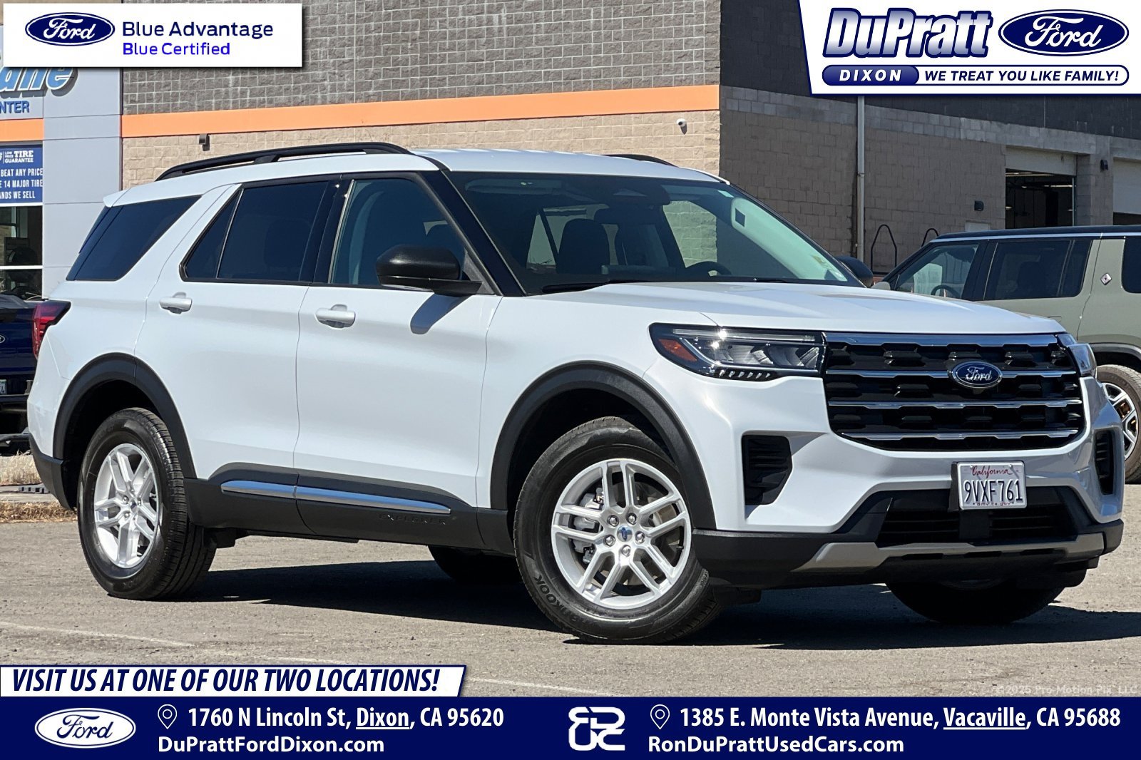 Certified 2025 Ford Explorer Active AWD/4WD image 1