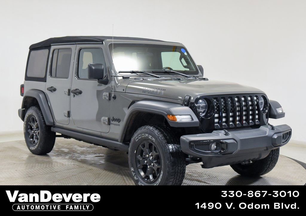 Used 2021 Jeep Wrangler Unlimited Sport image 1
