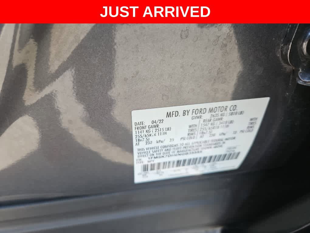 Used 2022 Ford Explorer XLT w/ Equipment Group 202A RWD image 22
