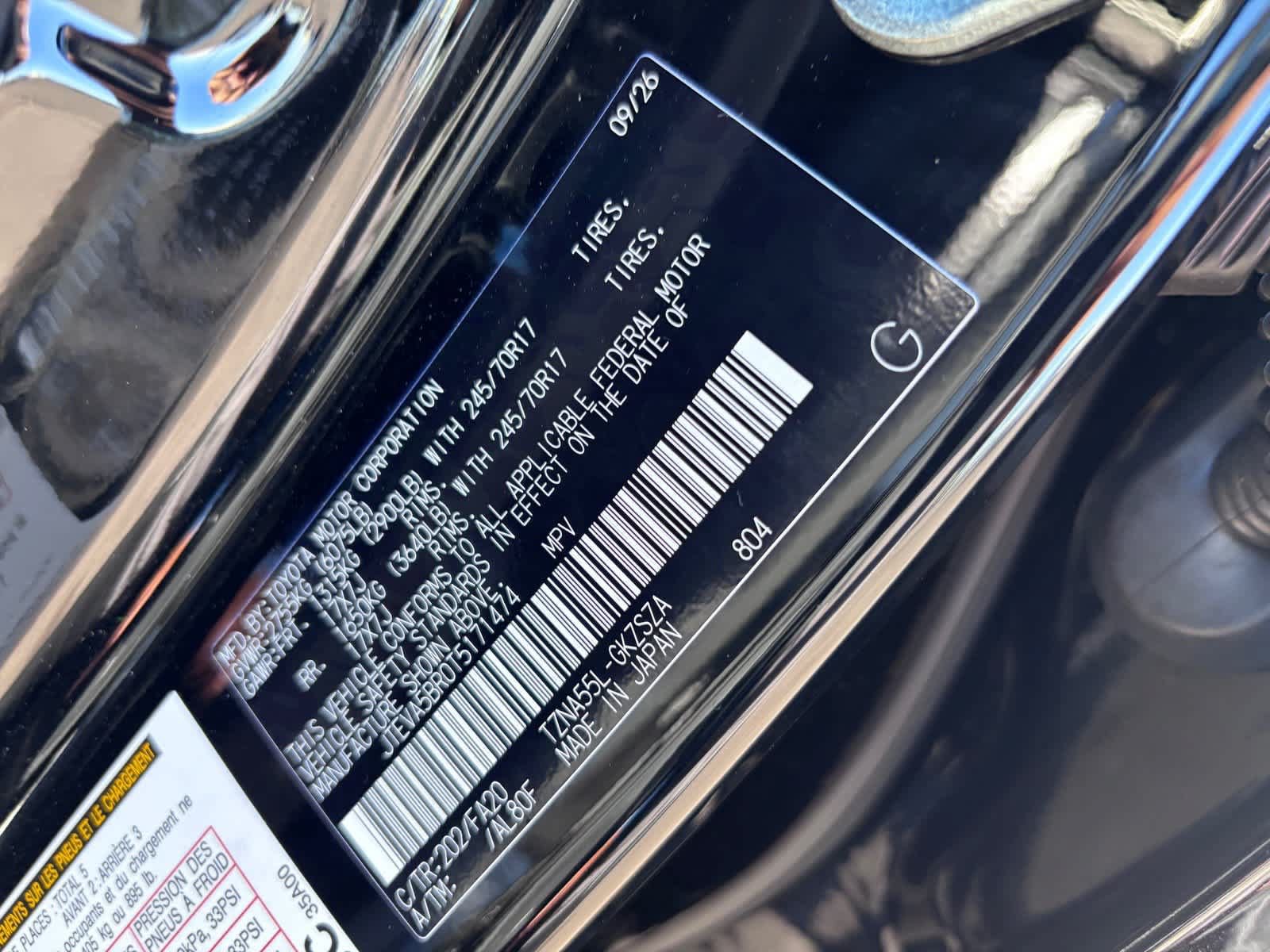 New 2026 Toyota 4Runner SR5 AWD/4WD image 25