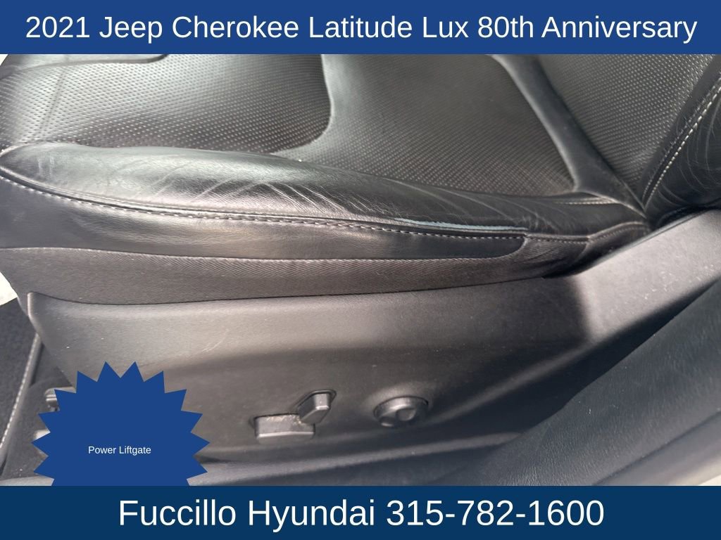 Used 2021 Jeep Cherokee Latitude Lux 80th Anniv w/ Quick Order Package 26U 80TH AWD/4WD image 13