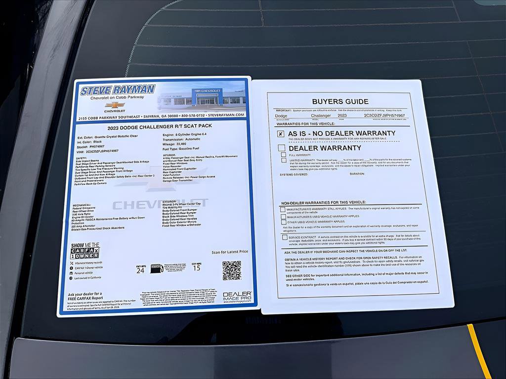 Used 2023 Dodge Challenger R/T Scat Pack image 27