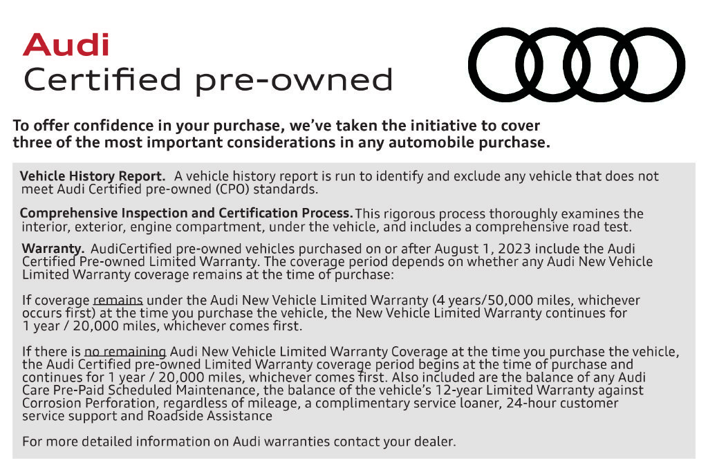 Certified 2026 Audi A3 2.0T Premium w/ Convenience Package AWD/4WD image 3