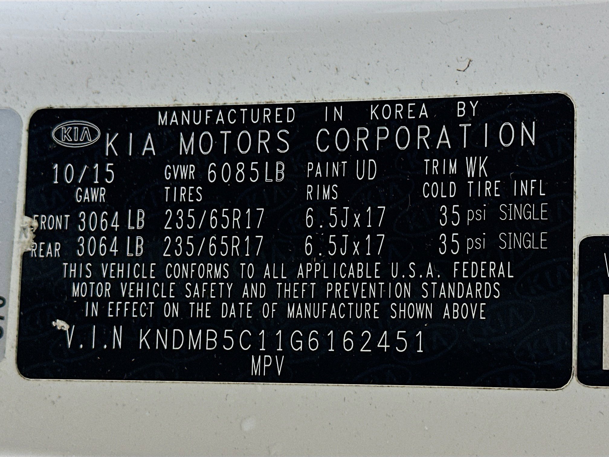 Used 2016 Kia Sedona LX w/ LX Convenience Package image 12