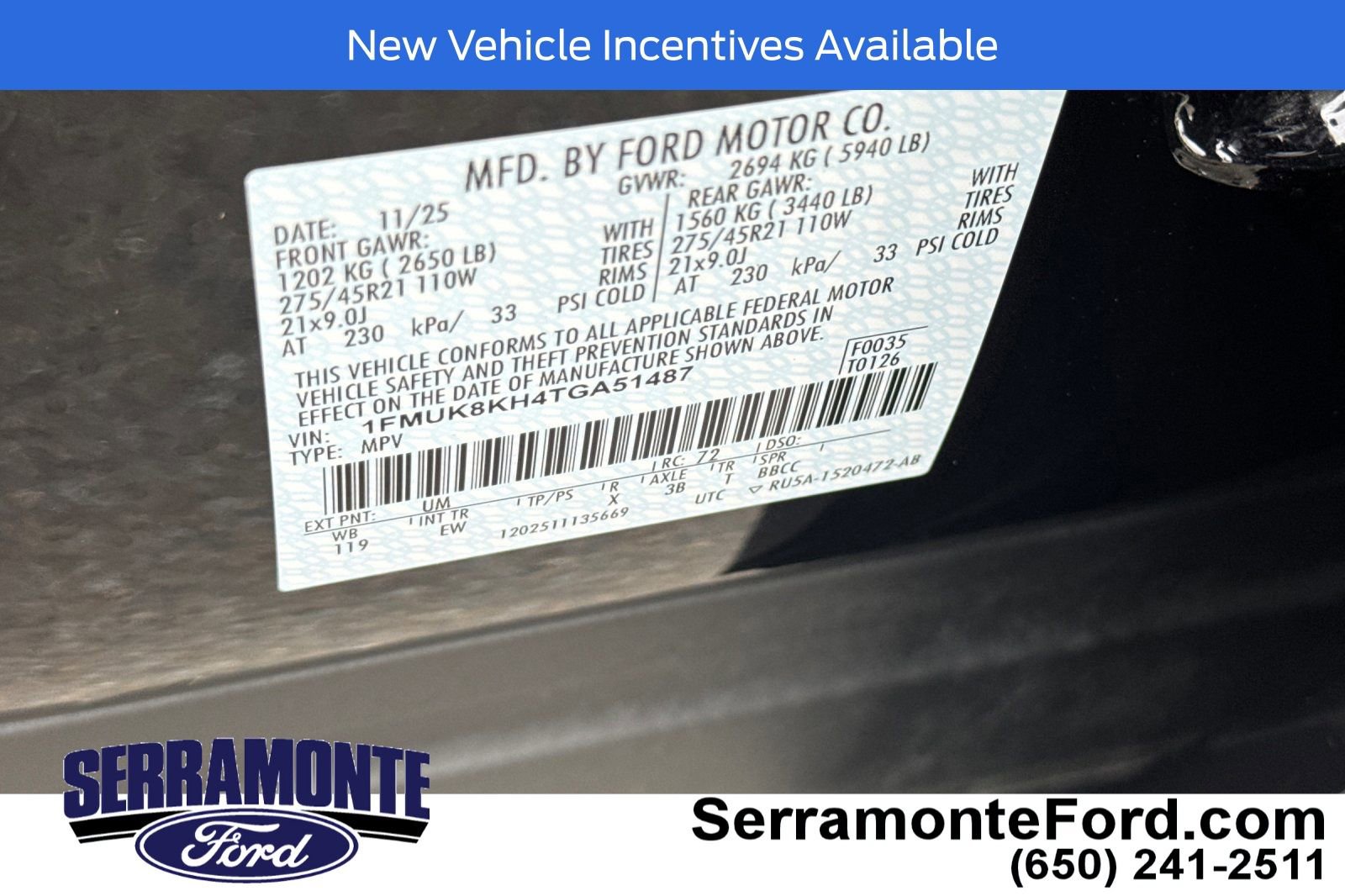 Used 2026 Ford Explorer ST-Line w/ ST-Line Street Pack AWD/4WD image 30