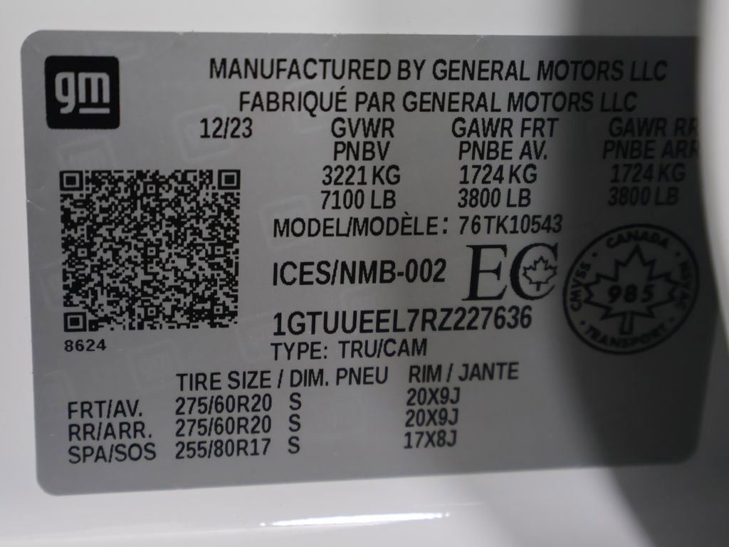 Used 2024 GMC Sierra 1500 AT4 w/ Technology Package AWD/4WD image 50