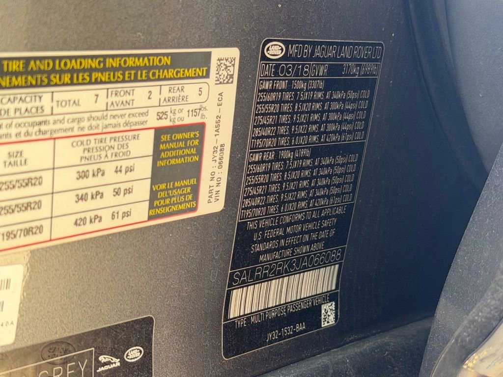 Used 2018 Land Rover Discovery HSE image 53