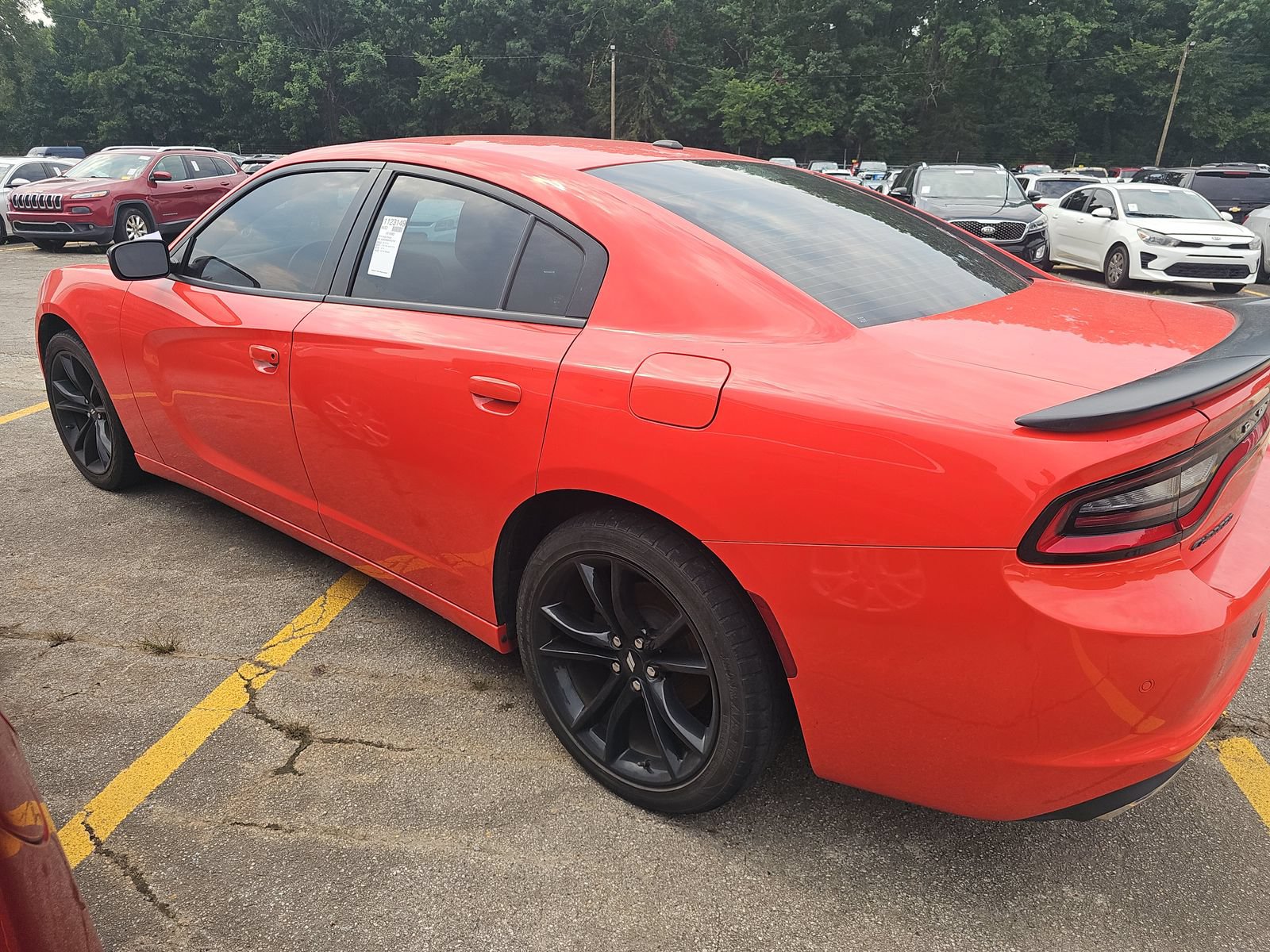 Used 2018 Dodge Charger SXT w/ Blacktop Package RWD image 6