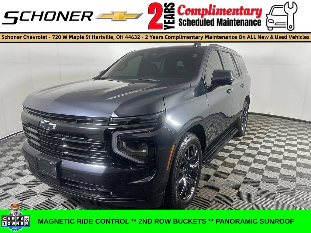 Used 2025 Chevrolet Tahoe RST w/ RST Capability Package AWD/4WD image 1