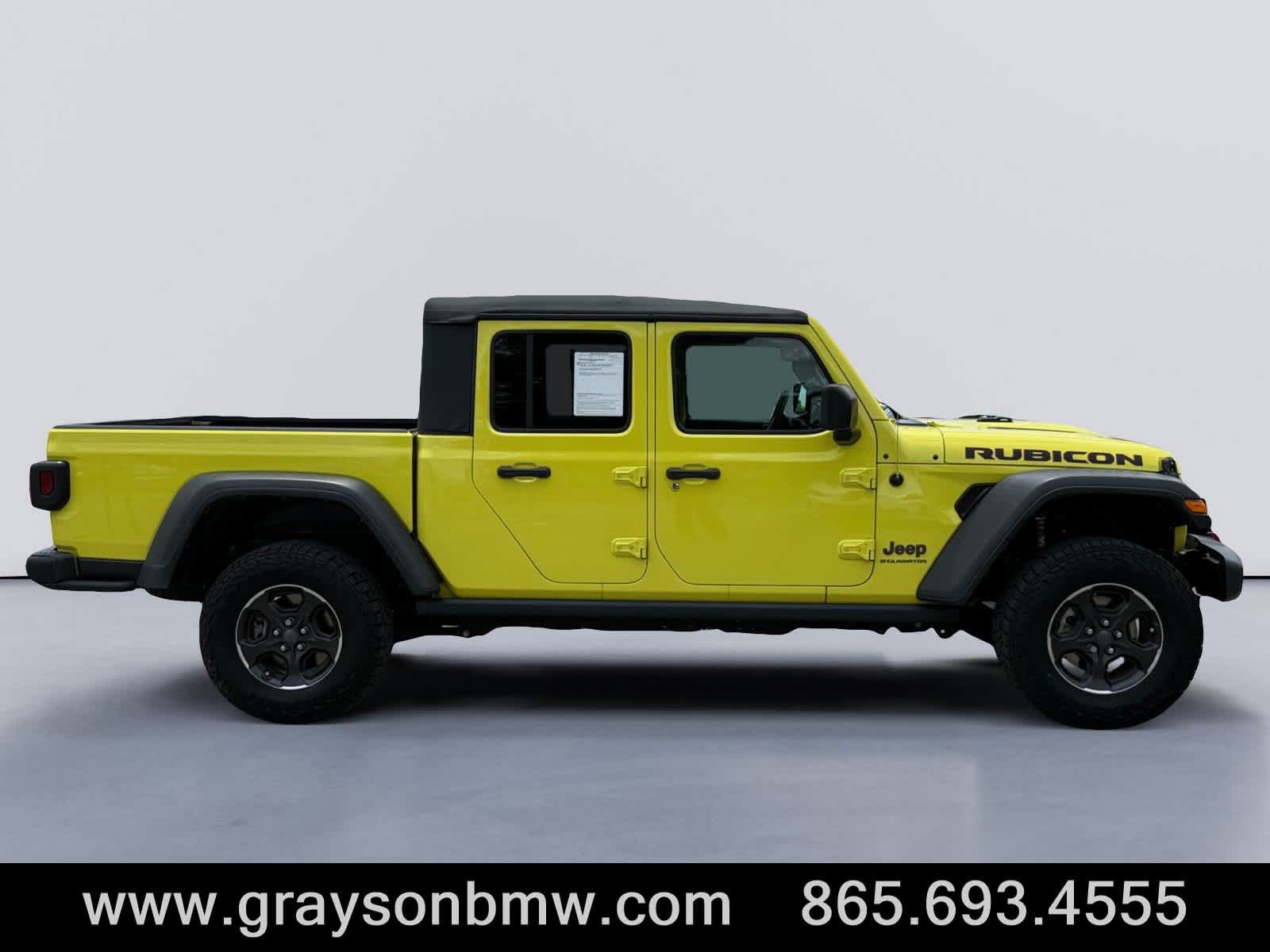 Used 2023 Jeep Gladiator Rubicon w/ Trailer Tow Package AWD/4WD image 2