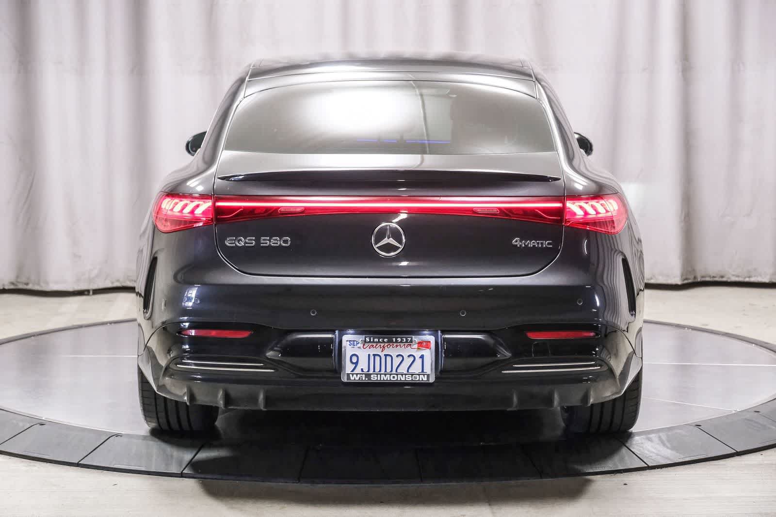 Certified 2023 Mercedes-Benz EQS 580 4MATIC Sedan image 3