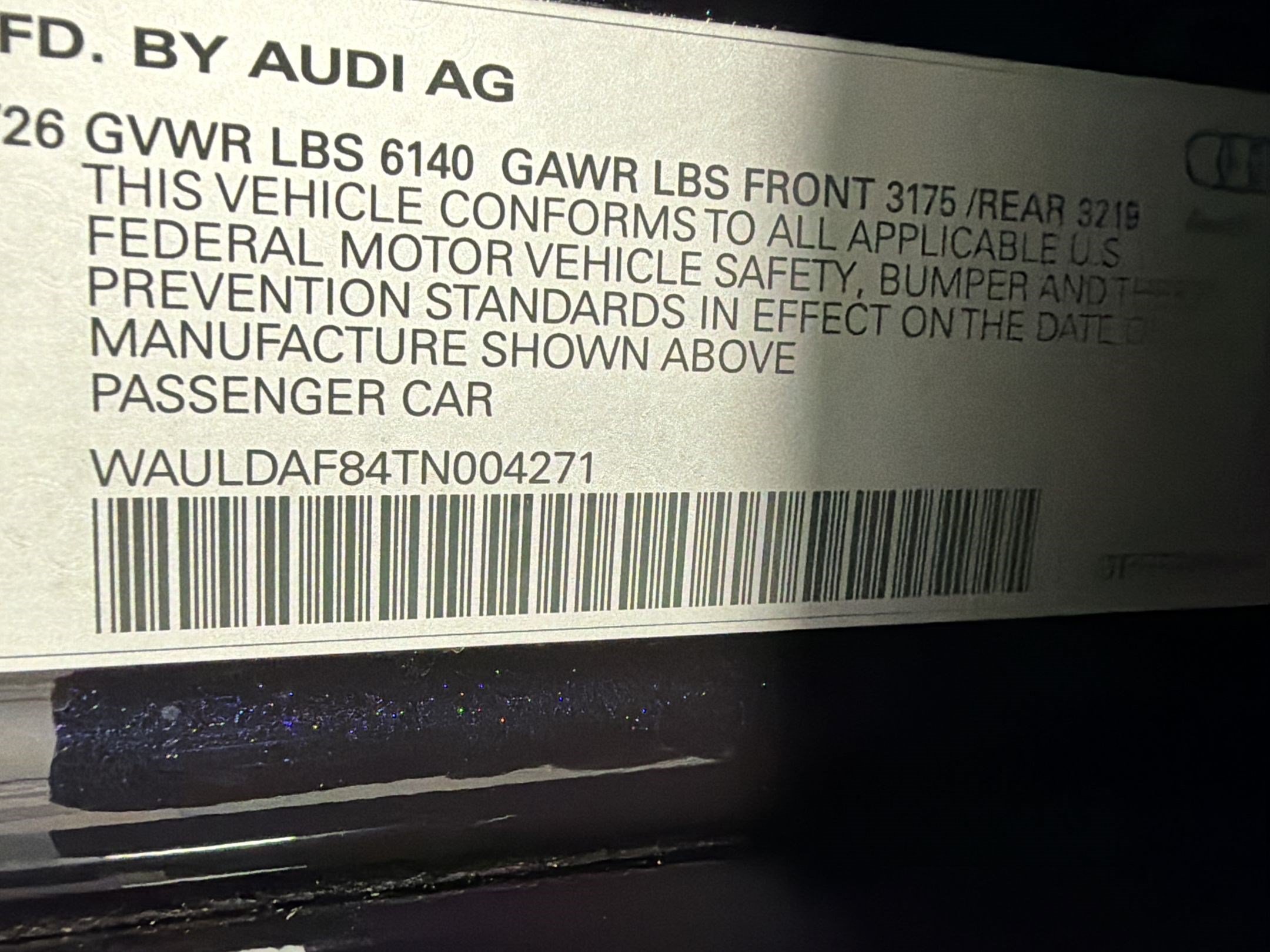 New 2026 Audi A8 L 3.0T AWD/4WD image 18