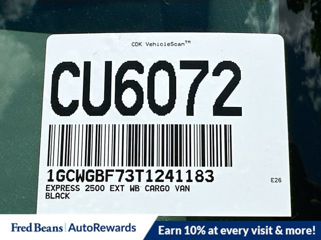 New 2026 Chevrolet Express 2500 Extended w/ Driver Convenience Package RWD image 25