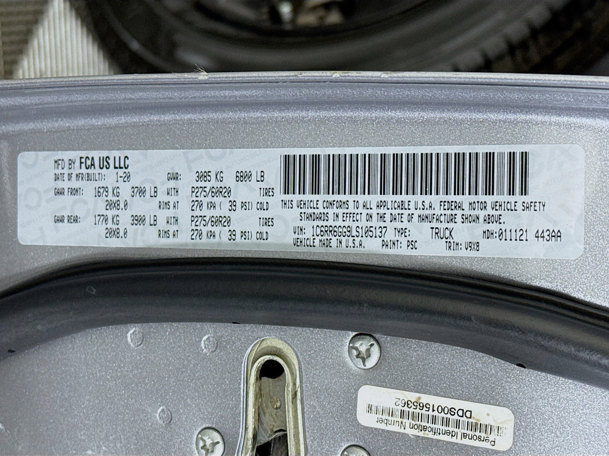 Used 2020 RAM 1500 Classic Warlock w/ Electronics Group image 38