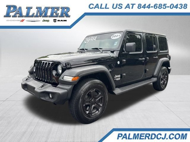 Certified 2021 Jeep Wrangler Unlimited Sport