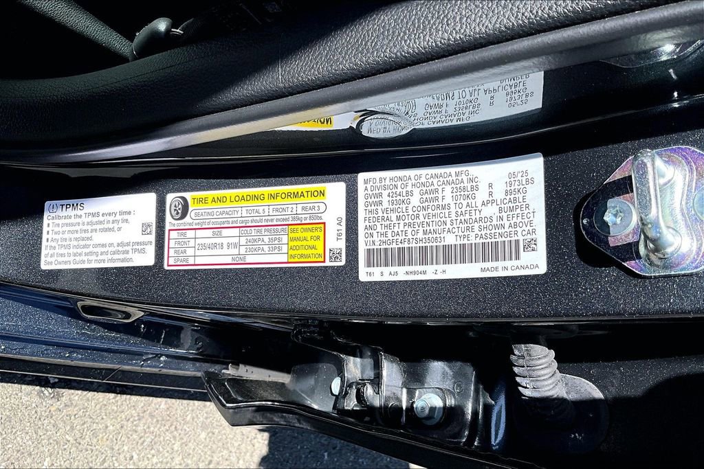 Used 2025 Honda Civic Sport Touring image 16