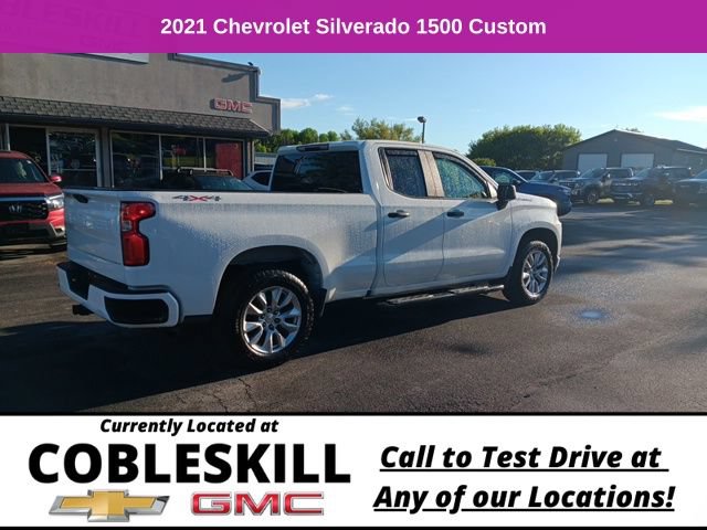 Used 2021 Chevrolet Silverado 1500 Custom AWD/4WD image 3