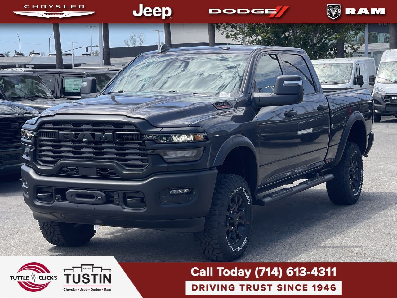 New 2026 RAM 2500 Tradesman w/ Power Wagon Package AWD/4WD image 3