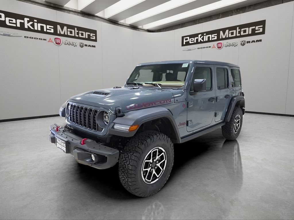 New 2026 Jeep Wrangler Unlimited Rubicon w/ Steel Bumper Group AWD/4WD image 1