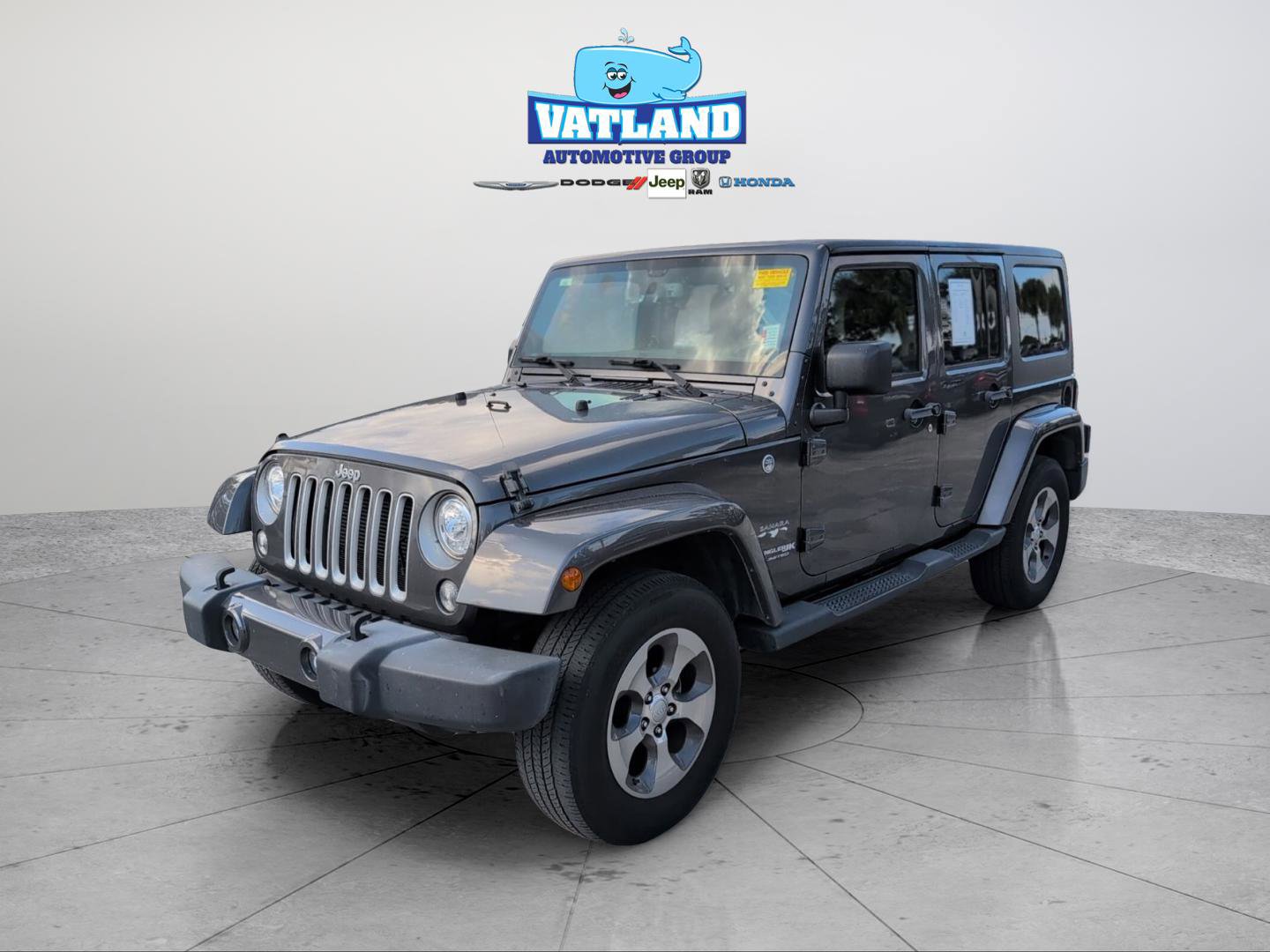 Certified 2018 Jeep Wrangler Unlimited Sahara