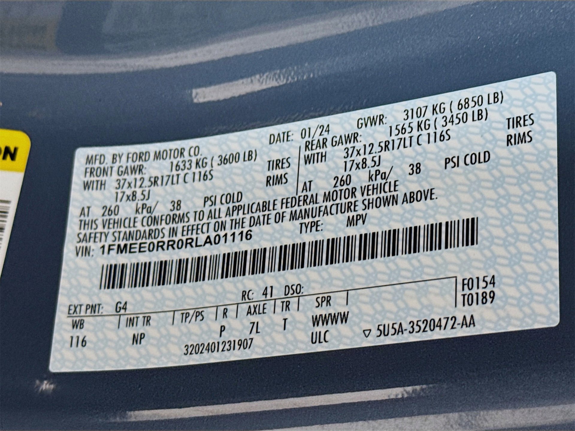 Used 2024 Ford Bronco Raptor w/ Interior Carbon Fiber Pack 6 image 31