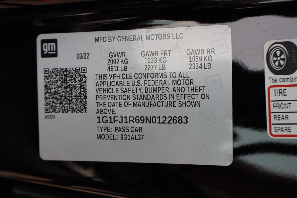 Used 2022 Chevrolet Camaro ZL1 RWD image 35