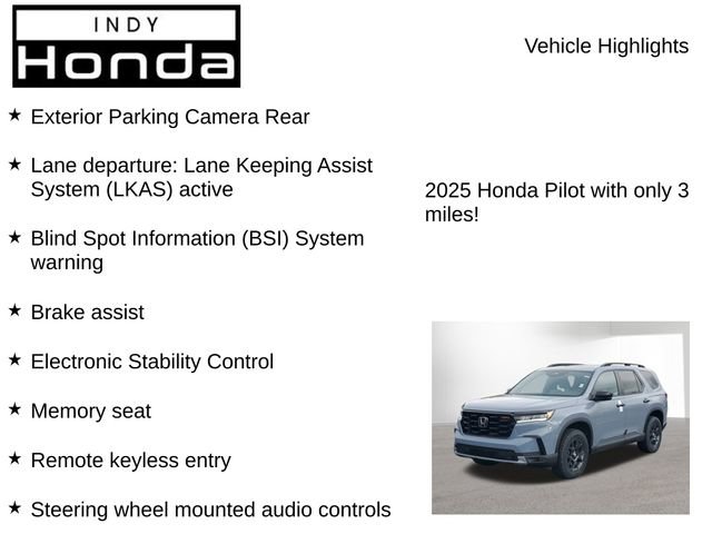 New 2025 Honda Pilot TrailSport image 7