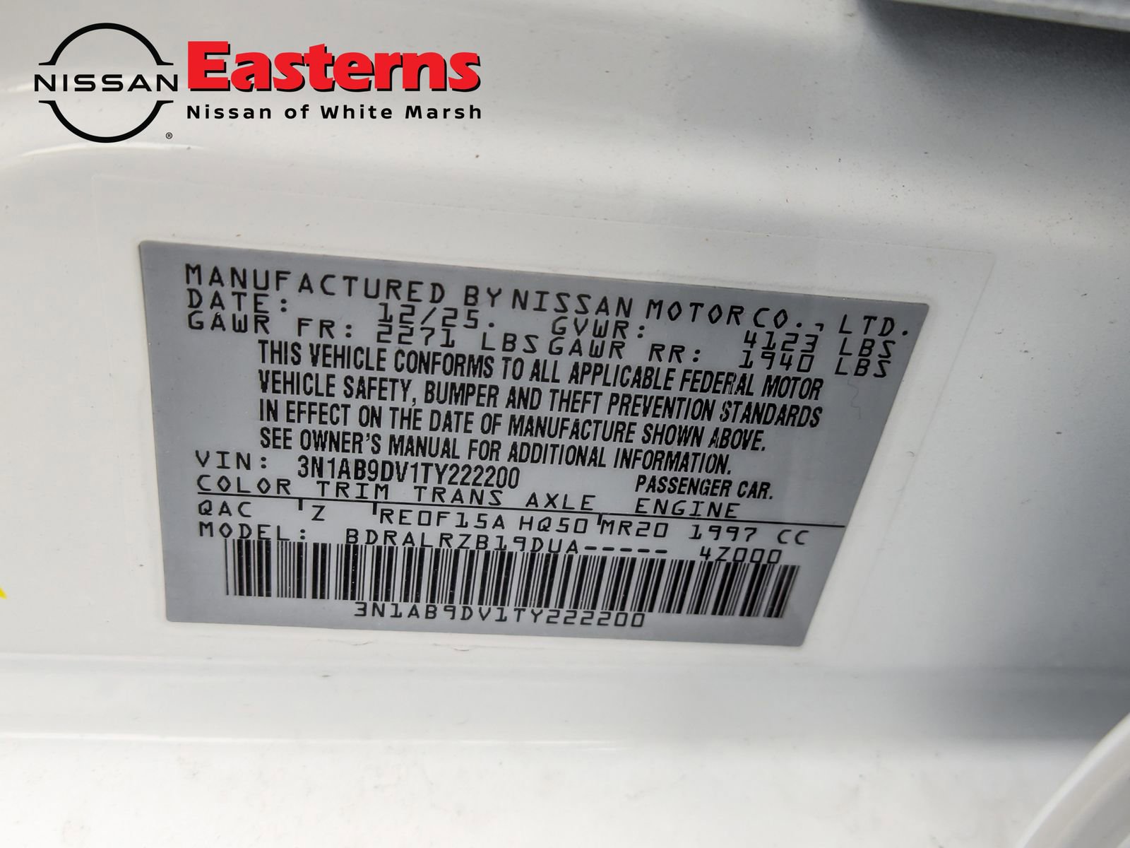 New 2026 Nissan Sentra SR w/ Floor Mat Package FWD image 28