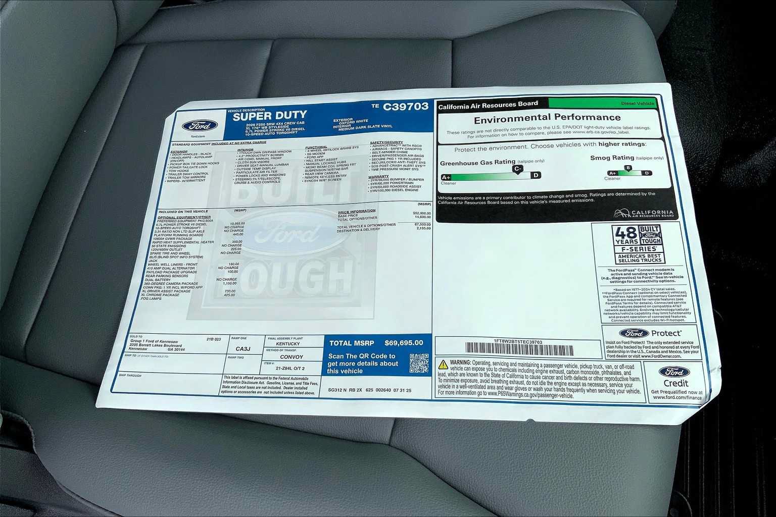 New 2026 Ford F250 XL w/ 360-Degree Camera Package AWD/4WD image 17
