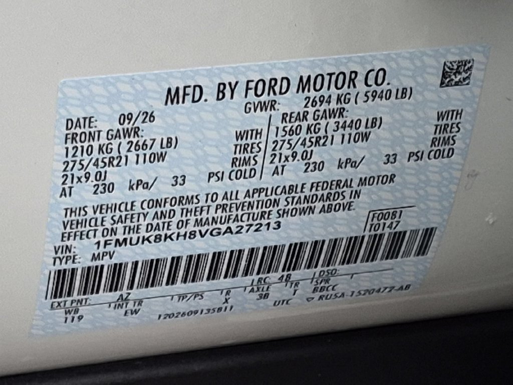New 2027 Ford Explorer ST-Line w/ Premium Package AWD/4WD image 26