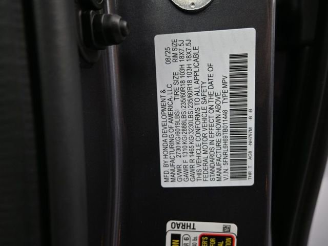 New 2026 Honda Odyssey EX-L image 12
