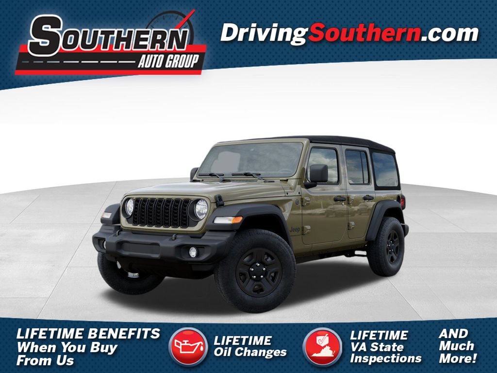 Used 2025 Jeep Wrangler Unlimited Sport AWD/4WD image 1