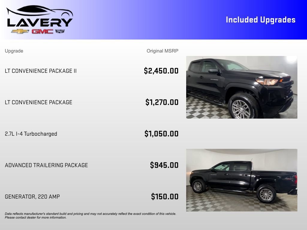 Used 2023 Chevrolet Colorado LT w/ LT Convenience Package II image 7