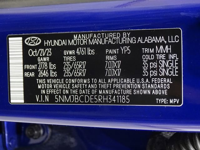 Used 2024 Hyundai Tucson SEL AWD/4WD image 19