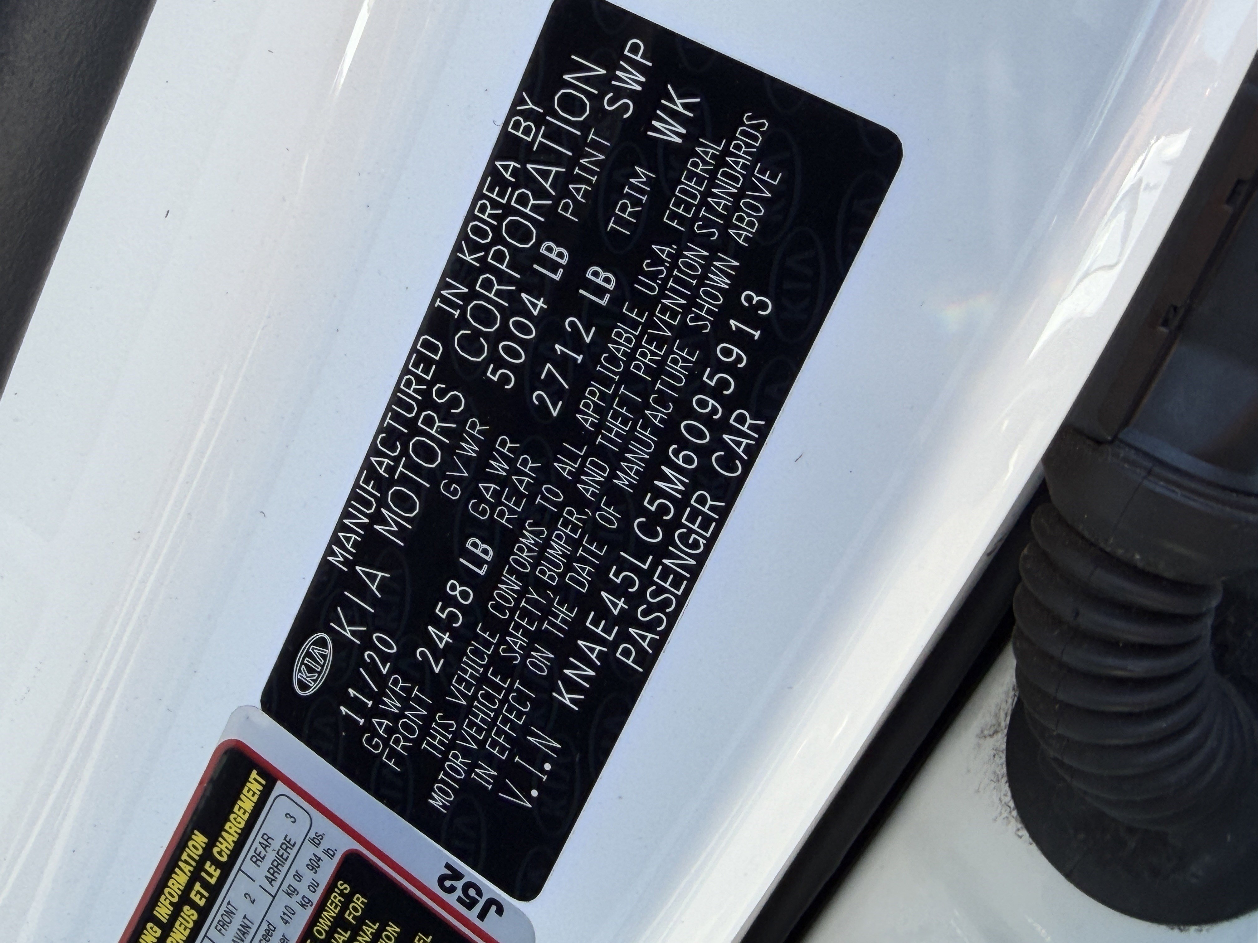 Certified 2021 Kia Stinger GT1 RWD image 31