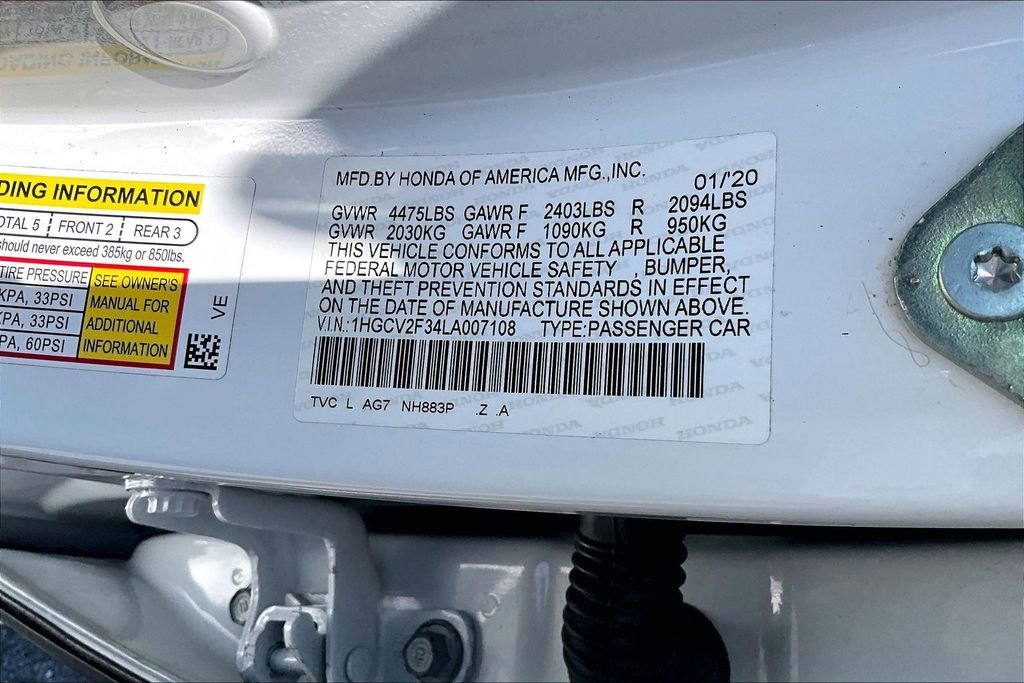 Used 2020 Honda Accord Sport image 15