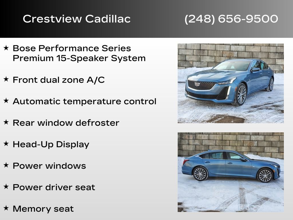 Certified 2023 Cadillac CT5 Premium Luxury image 36