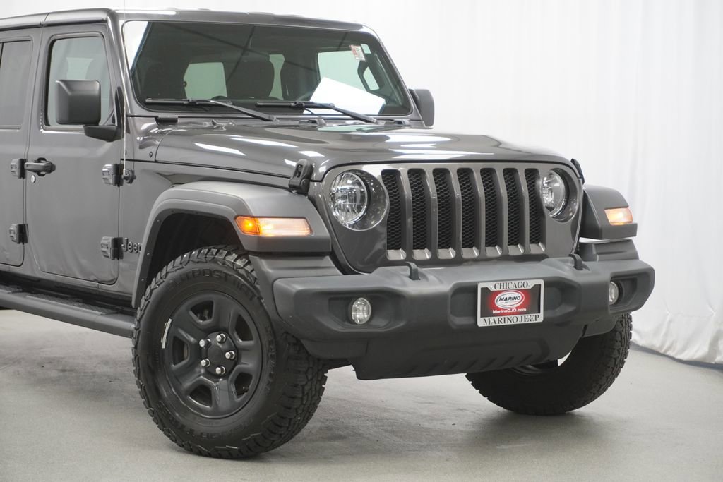 Certified 2021 Jeep Wrangler Unlimited Sport AWD/4WD video 3