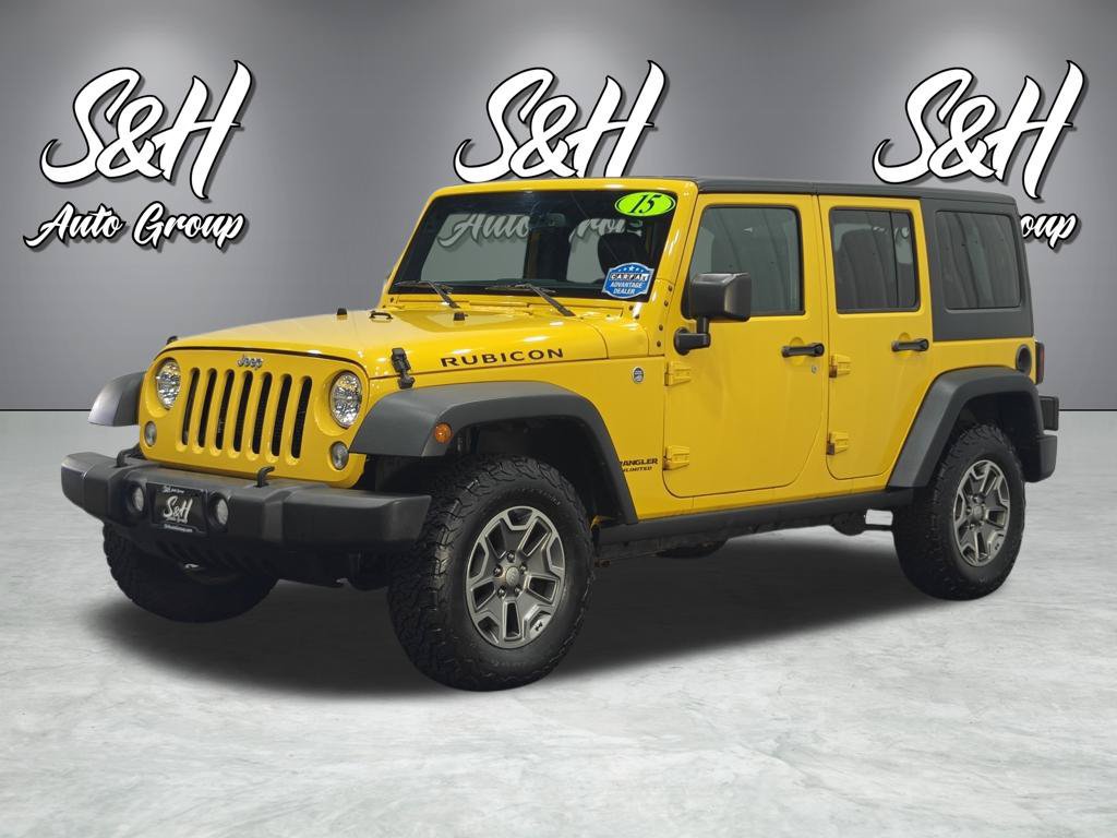 Used 2015 Jeep Wrangler Unlimited Rubicon w/ Dual Top Group AWD/4WD image 12