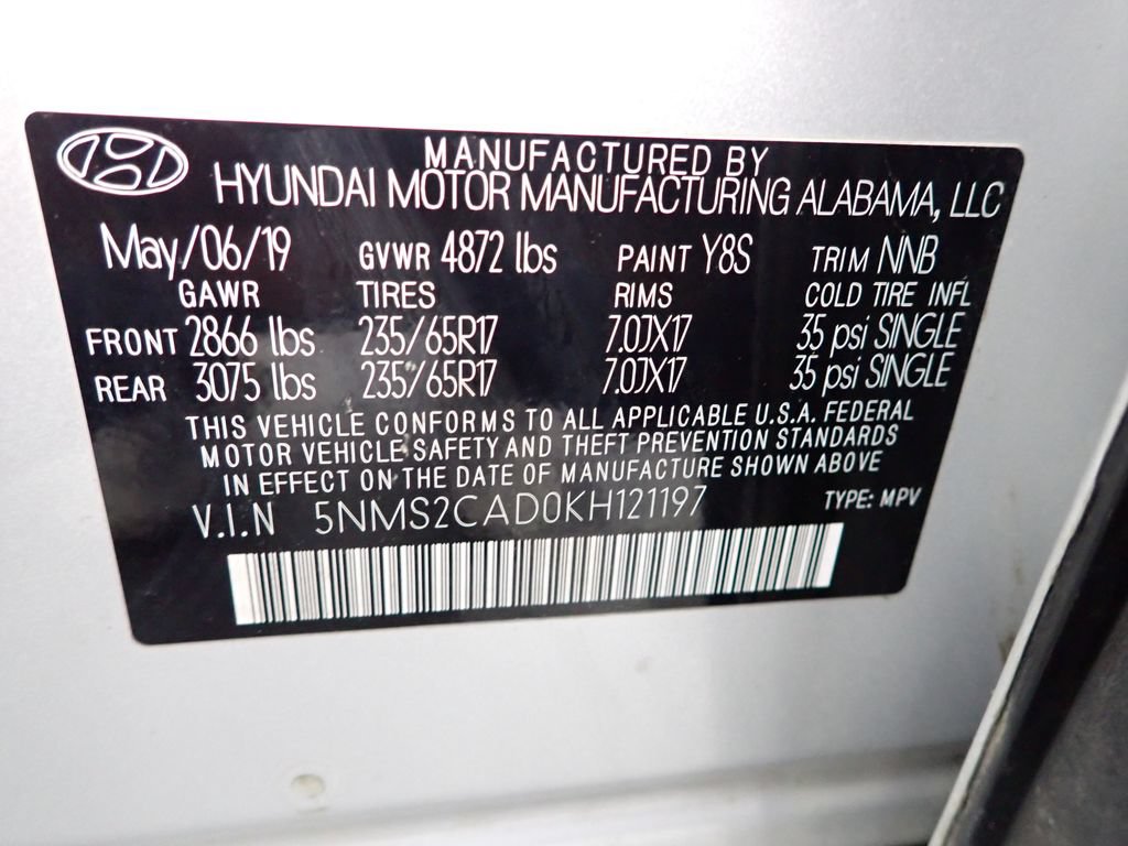Used 2019 Hyundai Santa Fe SE AWD/4WD image 39